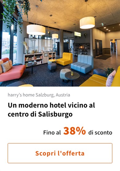 Un moderno hotel vicino al centro di Salisburgo
