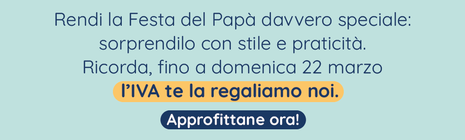 Con Spring Party l'IVA è scontata su tutti i prodotti