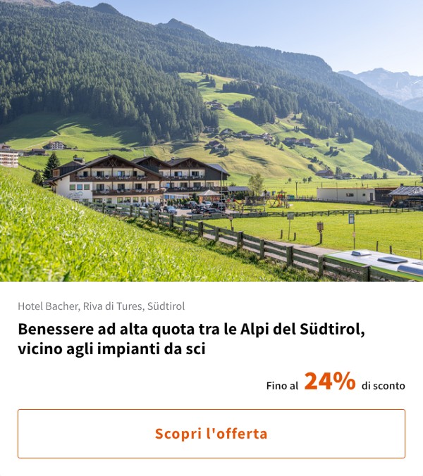 Benessere ad alta quota tra le Alpi del Südtirol, vicino agli impianti da sci