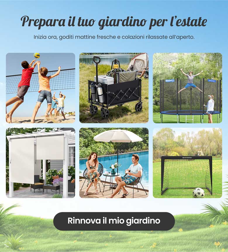 Prepara il tuo giardino per l’estate