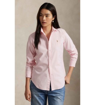 camicia-oxford-rosa-attillata