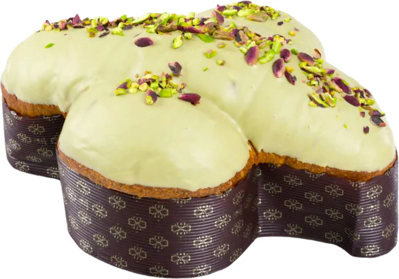 Colomba Pasquale Artigianale Siciliana Farcita Al Pistacchio 1kg Focaccia Di Pasqua 100% Italiana Tesori Di Sicilia