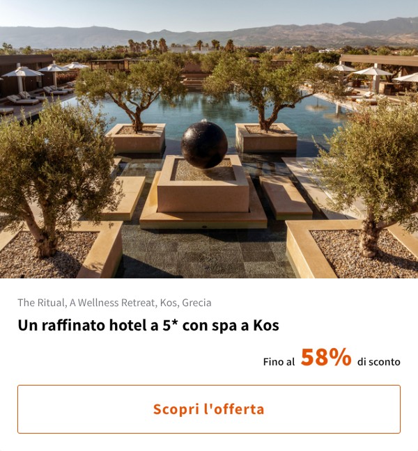 Un raffinato hotel a 5* con spa a Kos