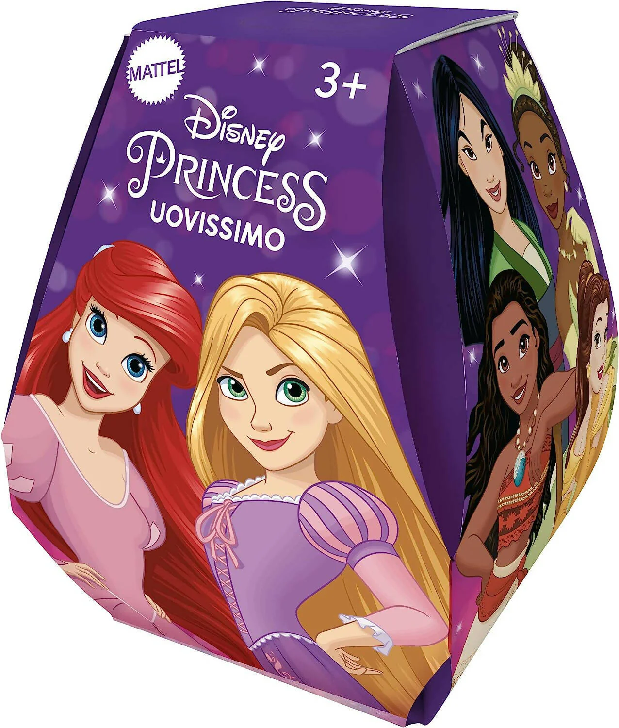 Disney Princess Uovissimo 2023 1 Bambola Princess A Sorpresa E Accessori Da Favola, 1 Spazzola Glitterata, 1 Album Da Colorare E 1 Set Di Clip Per Capelli, Giocattolo Per
Bambini, 3+ Anni, Hpx48 Mattel