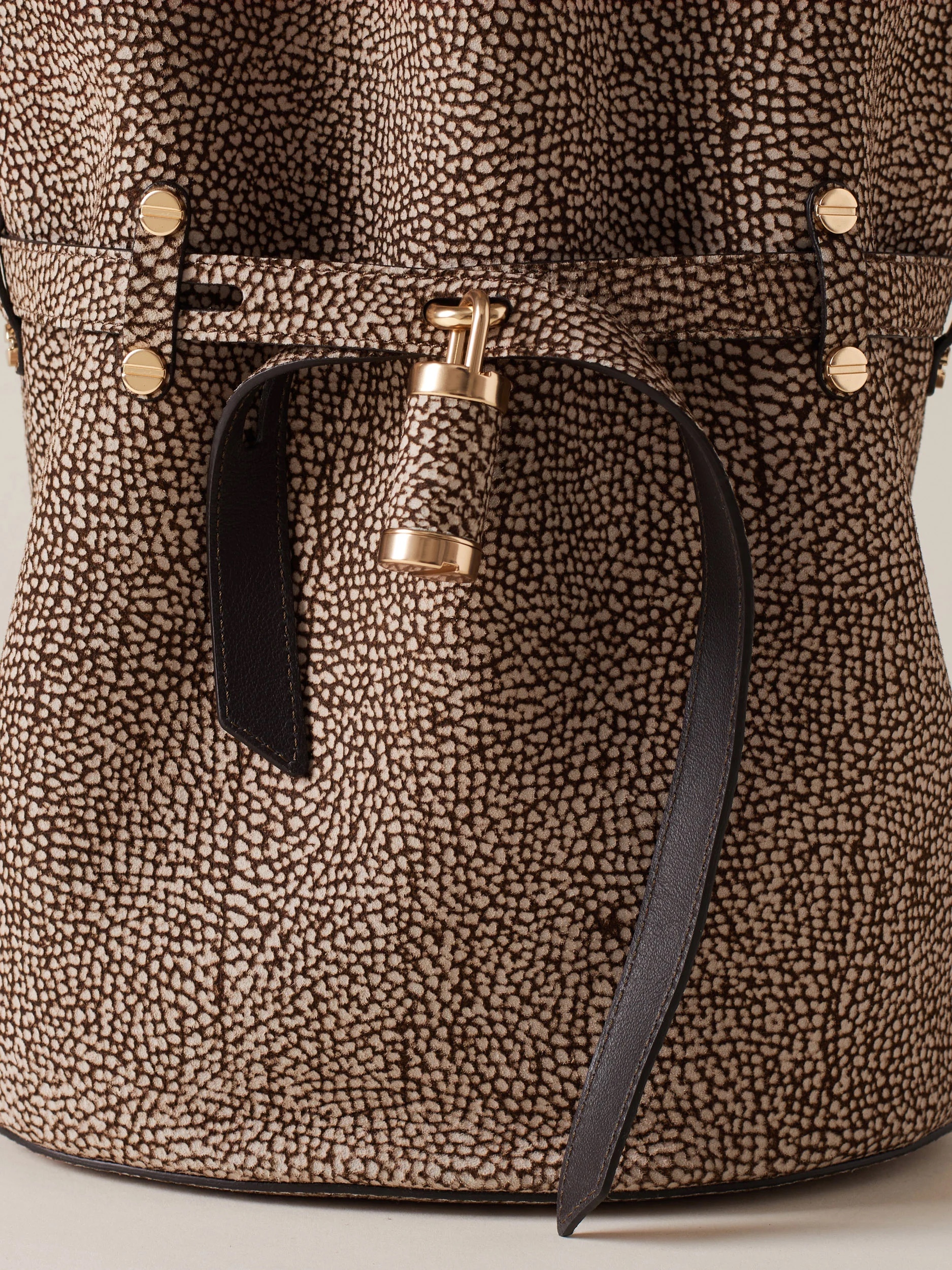 PREMIERE SECCHIELLO SMALL Borsa a spalla in Camoscio Op