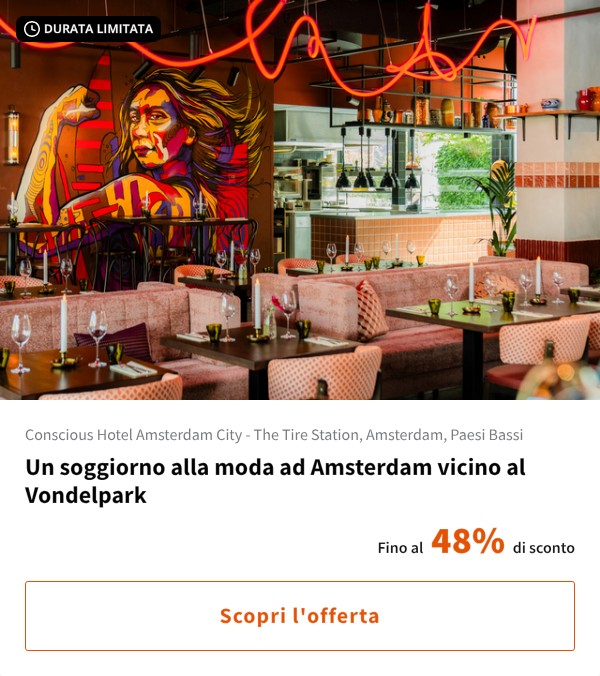 Un soggiorno alla moda ad Amsterdam vicino al Vondelpark
