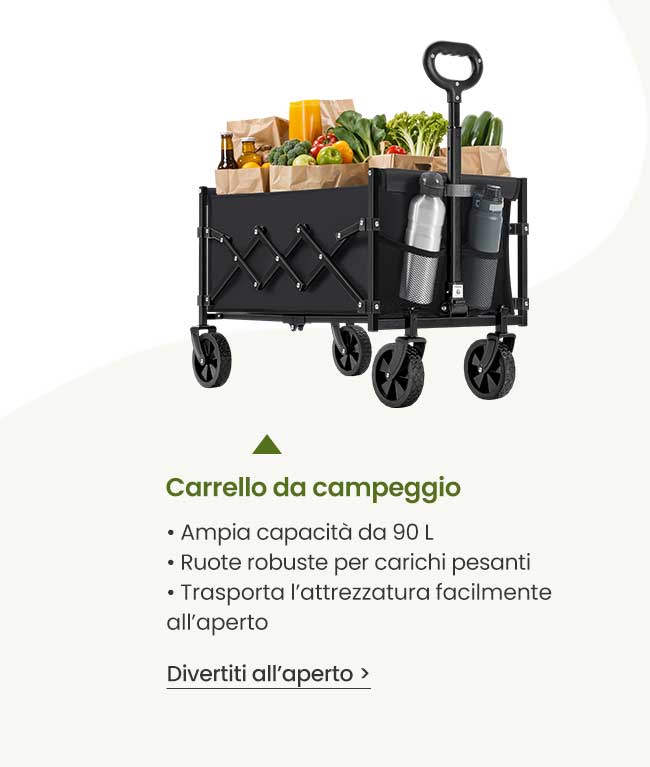Carrello da campeggio