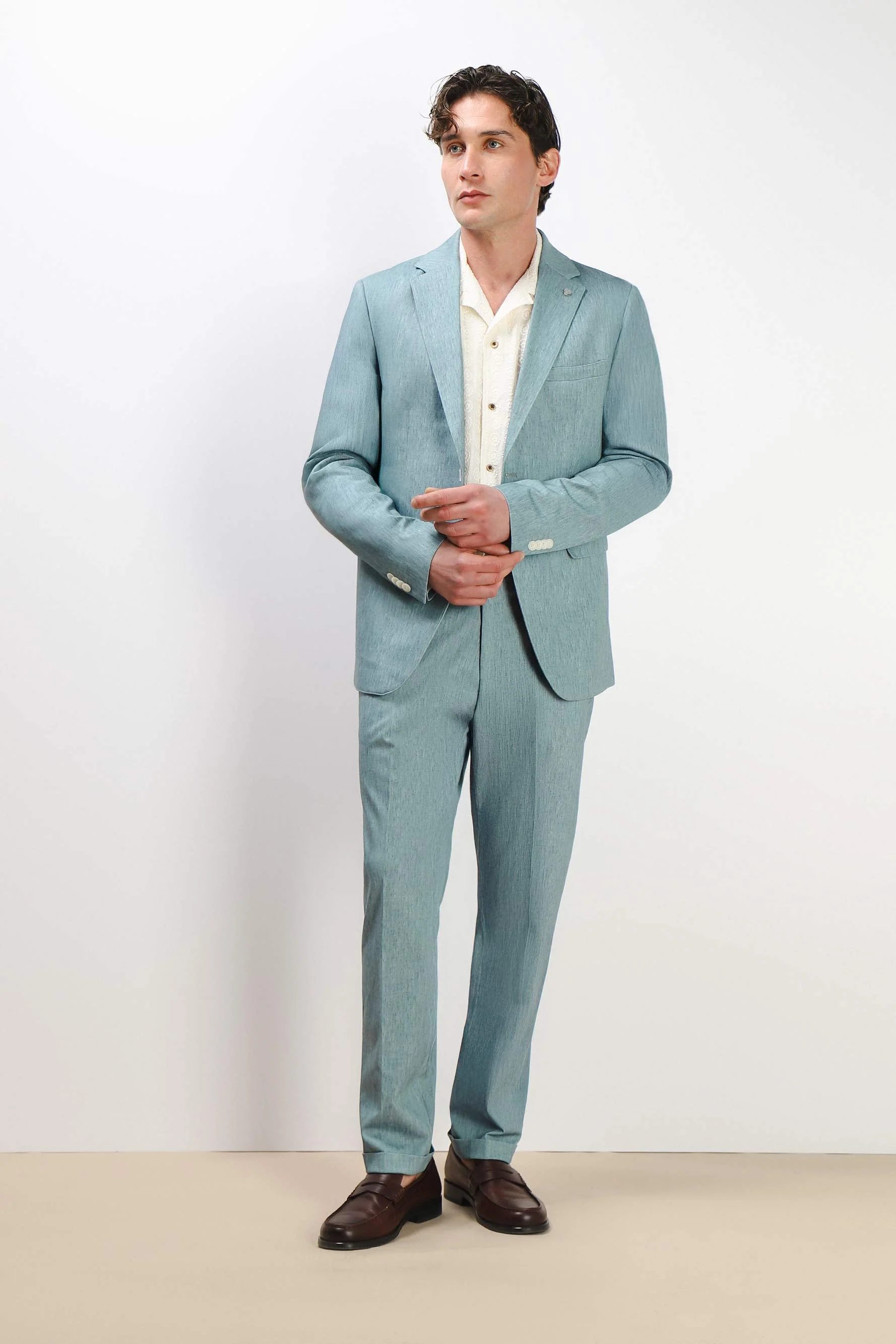 Image of PANTALONE DA ABITO IN PUNTO MILANO