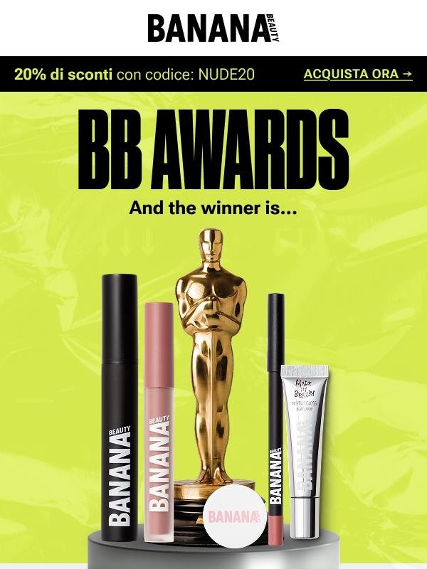 E i BB Awards vanno a… 🎬✨