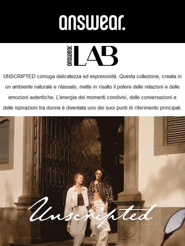 UNSCRIPTED by Answear.LAB