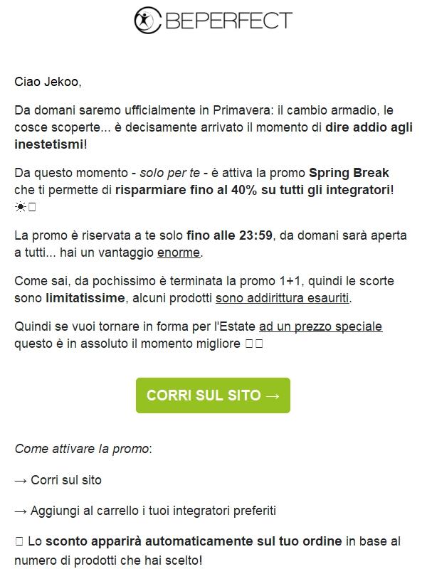 ☀️ Fino al 40% di sconto!