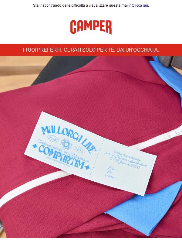 Vinci un'esperienza VIP al Mallorca Live Festival