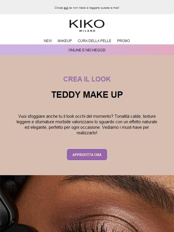 Teddy look con tre must-have occhi 🤎