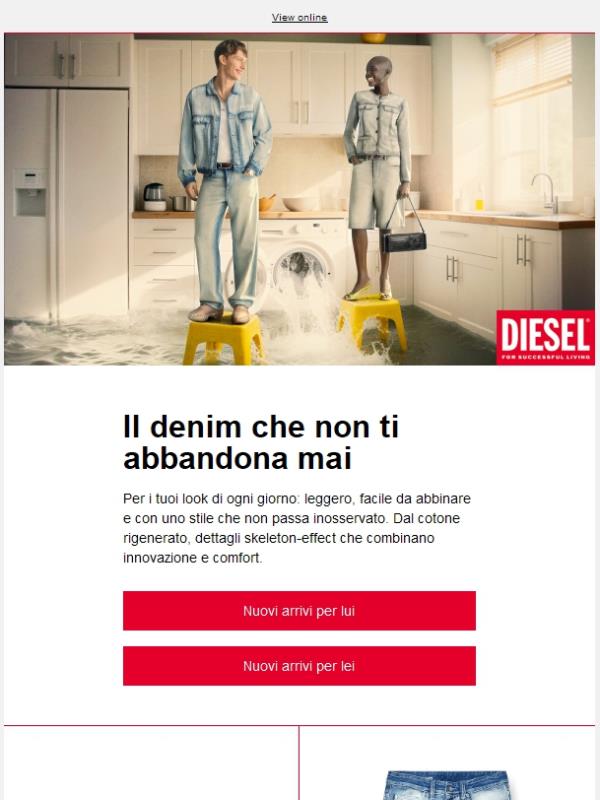 La vita sorprende. Il denim risponde