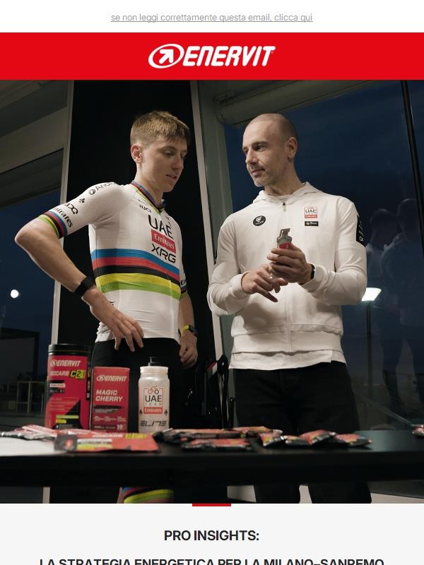 Milano–Sanremo: la strategia nutrizionale del Team UAE XRG