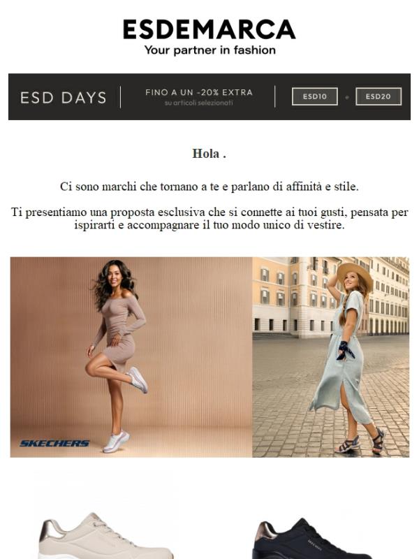 , i tuoi marchi preferiti, riuniti in una selezione esclusiva