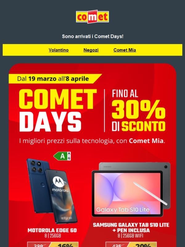 VOLANTINO | Fino al 30% di sconto 🔥