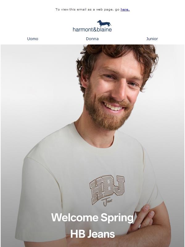 Welcome Spring HB Jeans: -20% sul primo capo, -30% dal secondo!