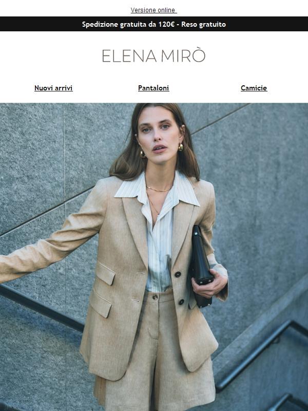 Nuovi codici di primavera: i tailleur Elena Mirò