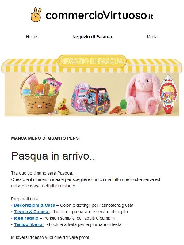 Pasqua si avvicina: inizia a scegliere 🐣