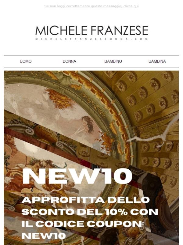 NEW10: -10% SU TUTTO 🔥 (ICON ESCLUSI) | NON LASCIARTELO SCAPPARE!