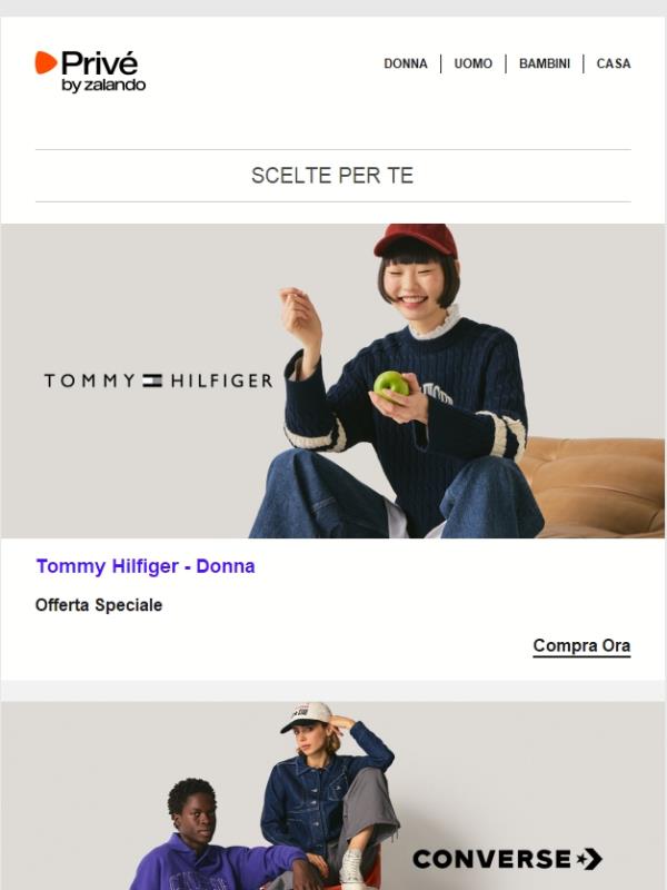 Tommy Hilfiger, Converse & Coach ⎪ Le offerte appena arrivate