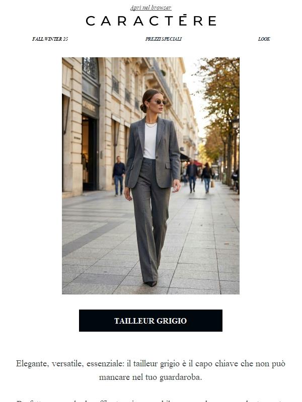 Il Tailleur per la stagione