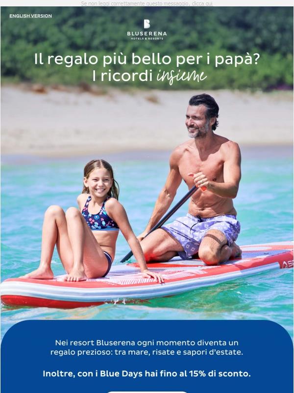 Il regalo più bello per i papà?