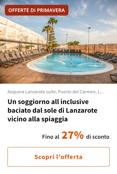 Un soggiorno all inclusive baciato dal sole di Lanzarote vicino alla spiaggia