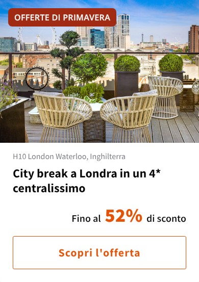 City break a Londra in un 4* centralissimo