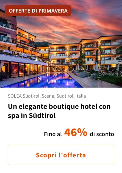 Un elegante boutique hotel con spa in Südtirol
