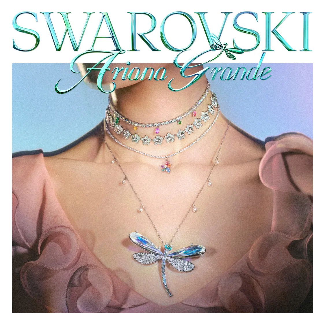 Collane della Ariana Grande x Swarovski Capsule collection