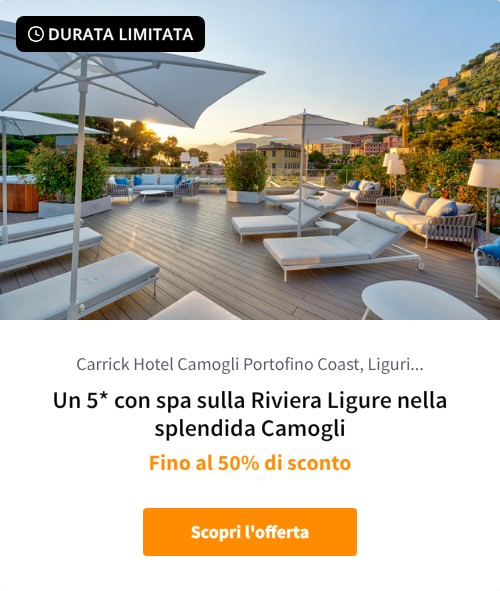 Un 5* con spa sulla Riviera Ligure nella splendida Camogli