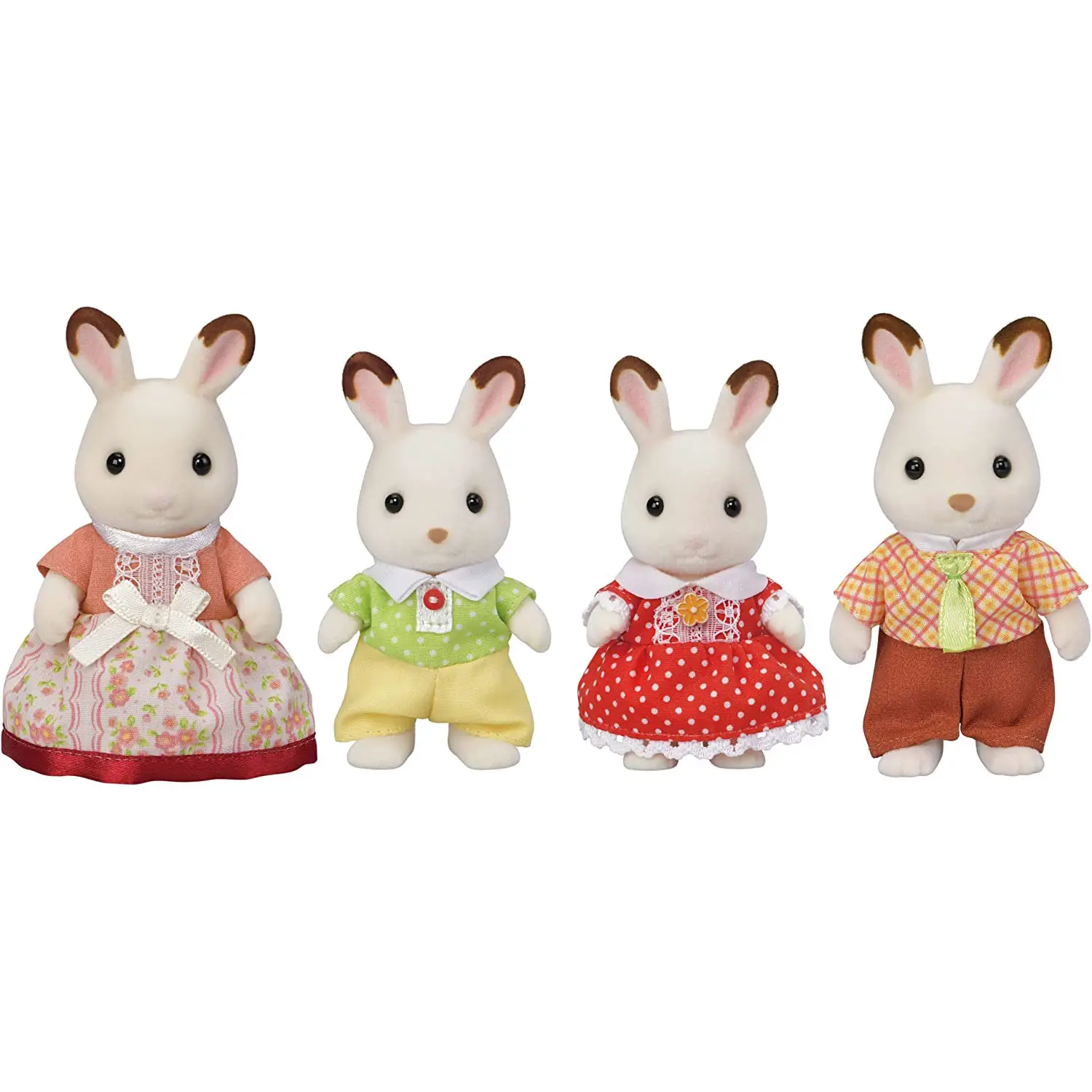 Famiglia Coniglio Cioccolato Sylvanian Families