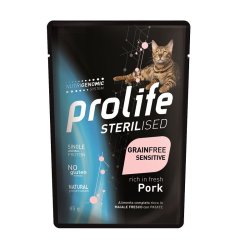 Image of Prolife Sterilised Maiale e patate umido gatto