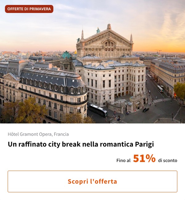 Un raffinato city break nella romantica Parigi