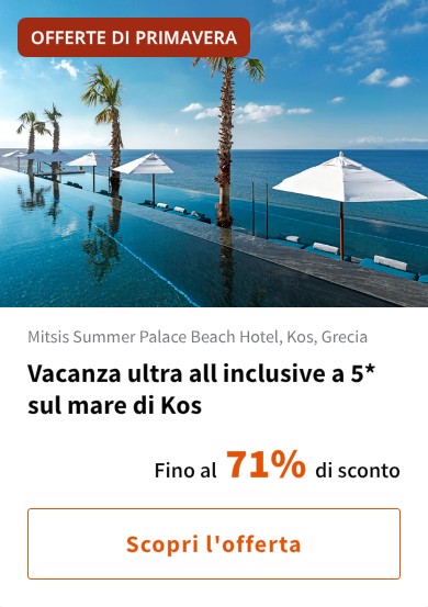 Vacanza ultra all inclusive a 5* sul mare di Kos