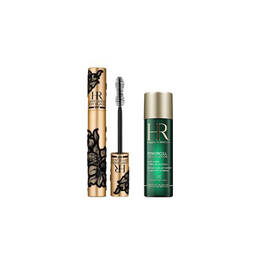 Mascara Lash Queen y loci&oacute;n Powercell sobre fondo blanco 