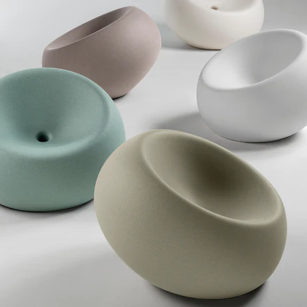 Poltrona da Giardino Sedia Design BOOM ARMCHAIR PLUST 98x69h cm