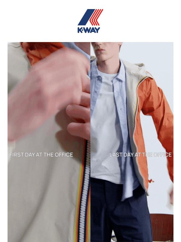 Reversibili K-Way: il tuo stile, ogni giorno.