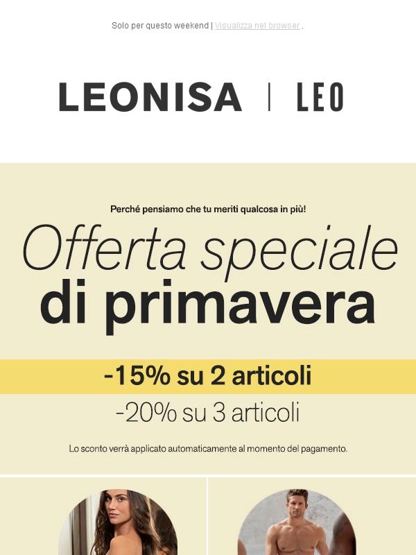 Offerta speciale di primavera!
