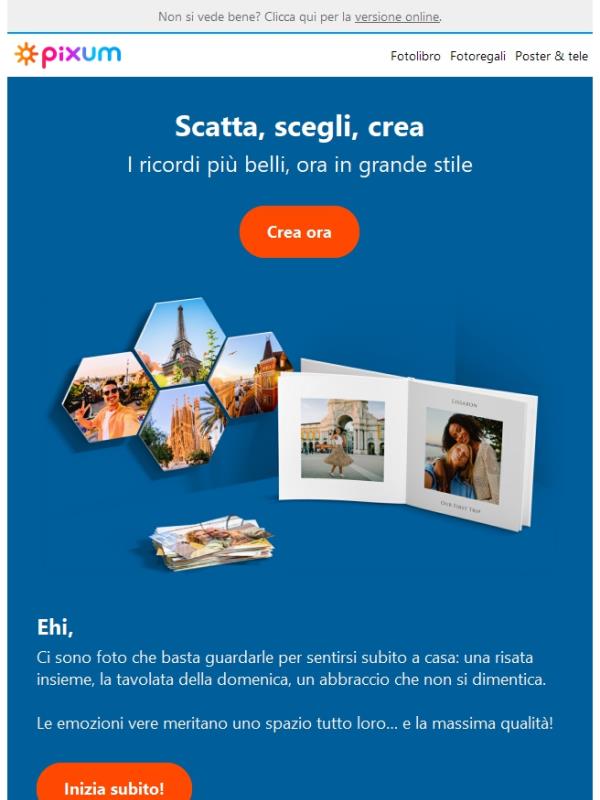 Ricordi da vivere, emozioni da mostrare: tutto il meglio del mondo Pixum 💙