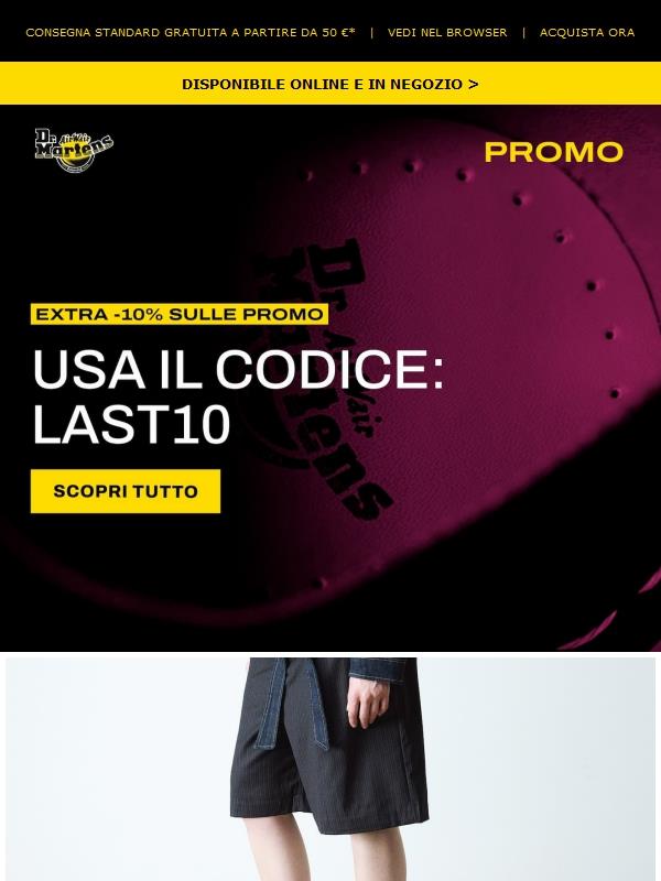 Ecco un ulteriore 10% di sconto