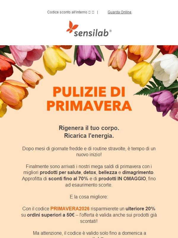 🌷SVENDITA DI PRIMAVERA con sconti fino al 70%