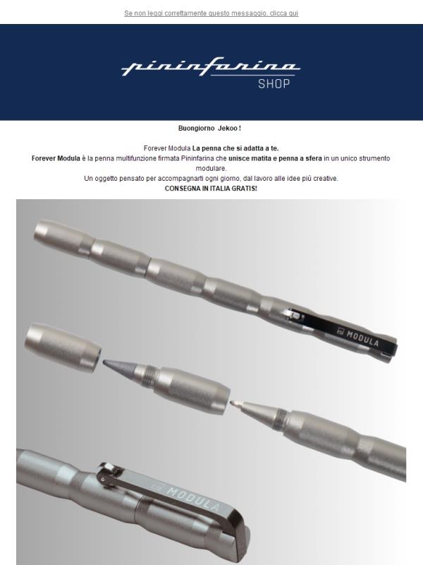 2 funzioni, 1 penna. MODULA ( scopri il regalo )