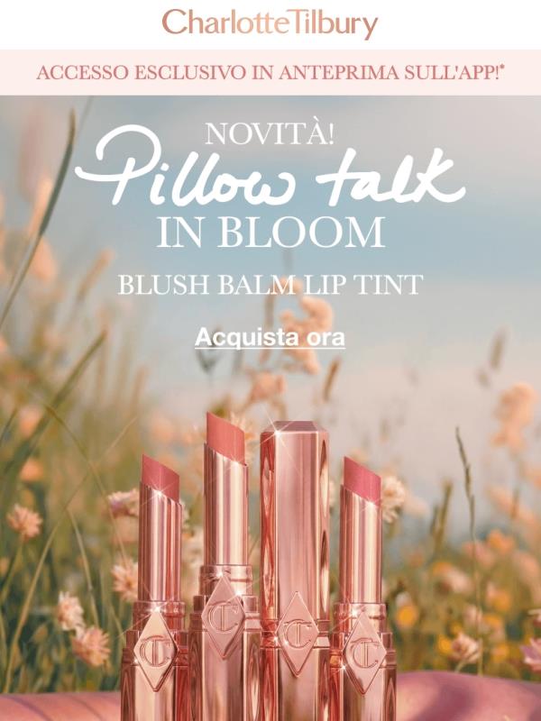 Non uno, non due... bensì tre baci Pillow Talk! 💋