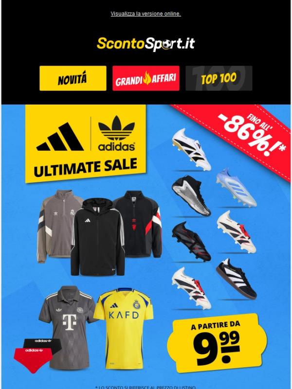 adidas Ultimate Sale 🔥 tante nuove offerte