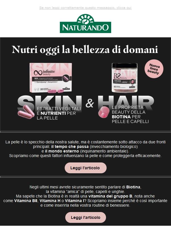 Nutri oggi la bellezza di domani scopri i segreti di pelle, capelli e unghie perfetti