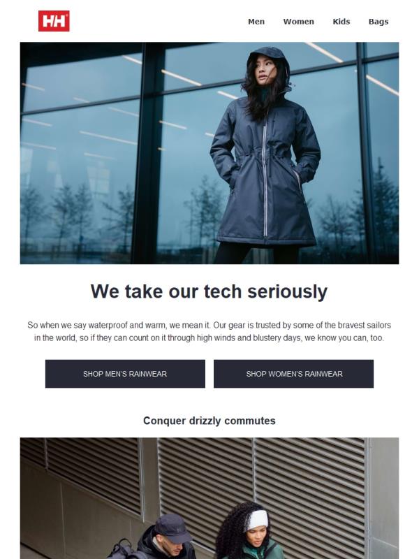 Rainy? Cold? No problem.