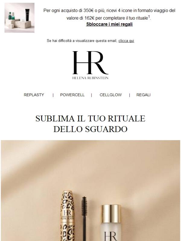 Sublima il tuo sguardo con Helena Rubinstein✨